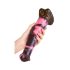 Zlobivý kůň - silikonové dildo ve tvaru koňského penisu - 24cm (hnědo-růžové)