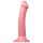 Strap-on-me Metallic Shine M - pokožce přátelské dildo (metalická růžová)