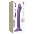 Strap-on-me Metalická Lesk M - přátelské k pokožce dildo (metalická fialová)