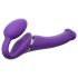 Strap-on-me M - bezpopruhový připínací vibrátor (fialový)