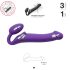 Strap-on-me M - bezpopruhový připínací vibrátor (fialový)