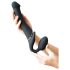 Strap-on-me M - připevnitelný vibrátor - střední (černý)