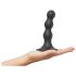 Strap-on-me Balls S - kuličkový, přísavkový dildo (černý)