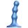 Strap-on-me Balls S - kuličkový přísavný dildo (modrý)