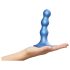 Strap-on-me Balls S - kuličkový přísavný dildo (modrý)