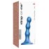 Strap-on-me Balls S - kuličkový přísavný dildo (modrý)