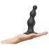 Strap-on-me Korálky M - korálkový, přísavkový dildo (černý)