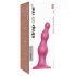 Strap-on-me Korálky M - kuličkové dildo s přísavkou (růžové)