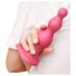 Strap-on-me Korálky M - kuličkové dildo s přísavkou (růžové)