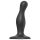 Strap-on-me Curvy S - vlnitý, přísavkový dildo (černý)