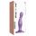 Strap-on-me Curvy S - vlnitý přísavkový dildo (fialový)