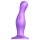 Strap-on-me Curvy L - vlnitý přísavný dildo (fialový)