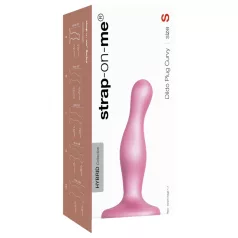   Strap-on-me Curvy S - vlnitý dildo s přísavkou (růžový)