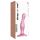 Strap-on-me Curvy S - vlnitý, přísavný dildo (růžový)
