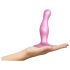 Strap-on-me Curvy S - vlnitý, přísavný dildo (růžový)