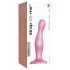 Strap-on-me Curvy M - vlnitý, s přísavkou dildo (růžový)