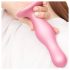 Strap-on-me Curvy M - vlnitý, s přísavkou dildo (růžový)