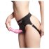 Strap-on-me Curvy M - vlnitý, s přísavkou dildo (růžový)
