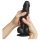 Strap-on-me S - dvouvrstvé dildo s přísavkou (černé)