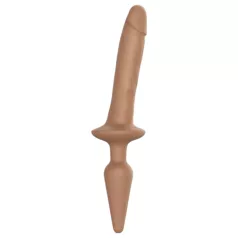   Strap-on-me Switch Realistic S - 2v1 silikonové dildo (přírodní)