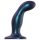 Strap-on-me Snaky M - zahnuté anální dildo (modré)