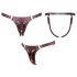 Strap-on-me - spodní postroj pro připínací dildo - XS-XXL (hnědá)