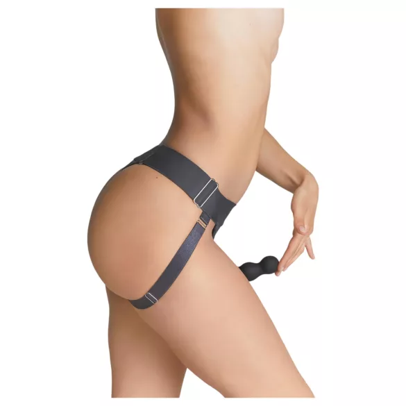 Strap-on-me - postroj pro připínací dildo - XS-XXL - šedý