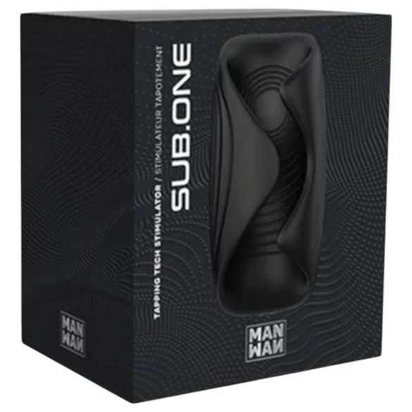 ManWan Sub.One - nabíjecí masturbátor (černý)