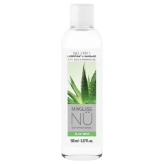  Mixgliss Nu Aloe Vera - nuru masážní gel a lubrikant (150 ml)