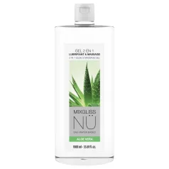  Mixgliss Nu Aloe Vera - nuru masážní gel a lubrikant (1000 ml)