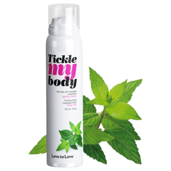 Polechtej mé tělo - masážní pěna - máta (150ml)