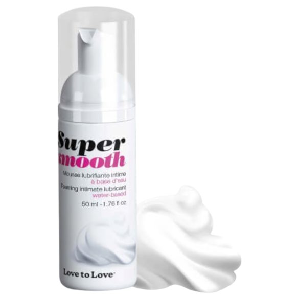 Love to Love Super Smooth - Vodní lubrikační pěna (50 ml)