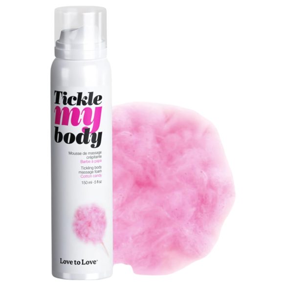 Polechtej tělo - masážní pěna - cukrová vata (150 ml)
