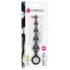 Dorcel Deep Feel - anální dildo s perličkami (černé)