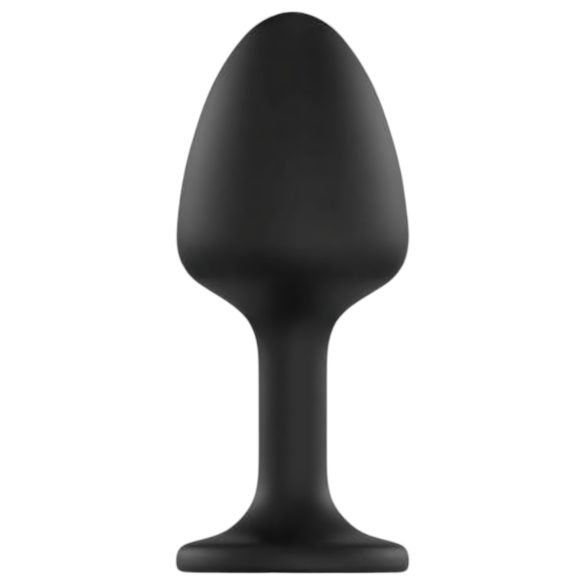 Dorcel Geisha Anální Plug XL Diamant - černý s bílým kamenem