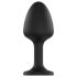 Dorcel Geisha Anální Plug XL Diamant - černý s bílým kamenem