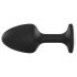 Dorcel Geisha Anální Plug XL Diamant - černý s bílým kamenem