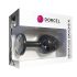 Dorcel Geisha Anální Plug XL Diamant - černý s bílým kamenem