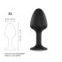 Dorcel Geisha Anální Plug XL Diamant - černý s bílým kamenem