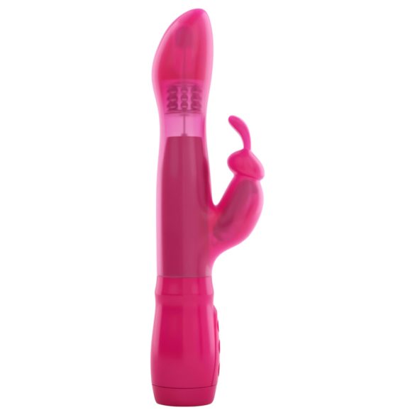 Divoký králíček Dorcel - vibrátor s klitorálním ramenem (růžová)