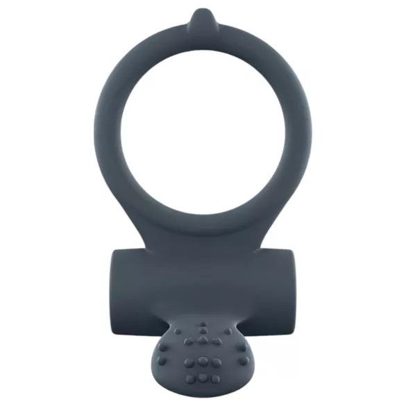 Dorcel Power Clit Plus - akumulátorový vibrační erekční kroužek (černý)