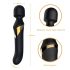 Dorcel Dual Orgasms Gold - 2v1 masážní vibrátor (černý)