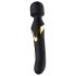 Dorcel Dual Orgasms Gold - 2v1 masážní vibrátor (černý)