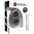 Dorcel - erekční kroužek - tekutě měkký kapkovitý tvar - silikon šedý