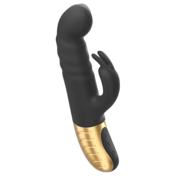Dorcel G-Stormer - akumulátorový černý vibrátor s ramínkem na bod G