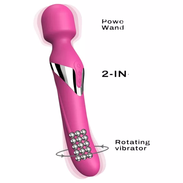 Dorcel Dual Orgasms - akumulátorový, 2v1 masážní vibrátor (růžový)