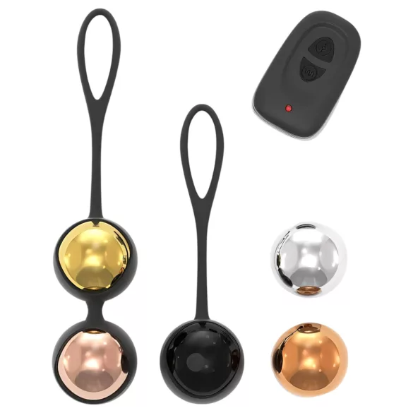 Dorcel Training Balls - rádiová, variabilní sada venušiných kuliček