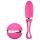 Dorcel Secret Delight - růžové vibro vajíčko s dálkovým ovládáním