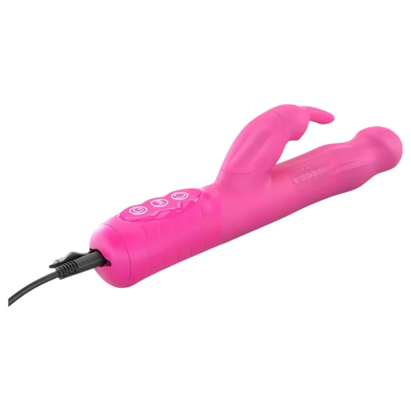 Dorcel Baby Rabbit 2.0 - nabíjecí vibrátor s klitorálním ramenem (růžový)