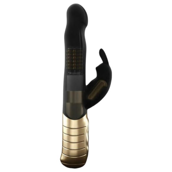 Dorcel Baby Rabbit 2.0 - černozlatý vibrátor s raménkem na klitoris